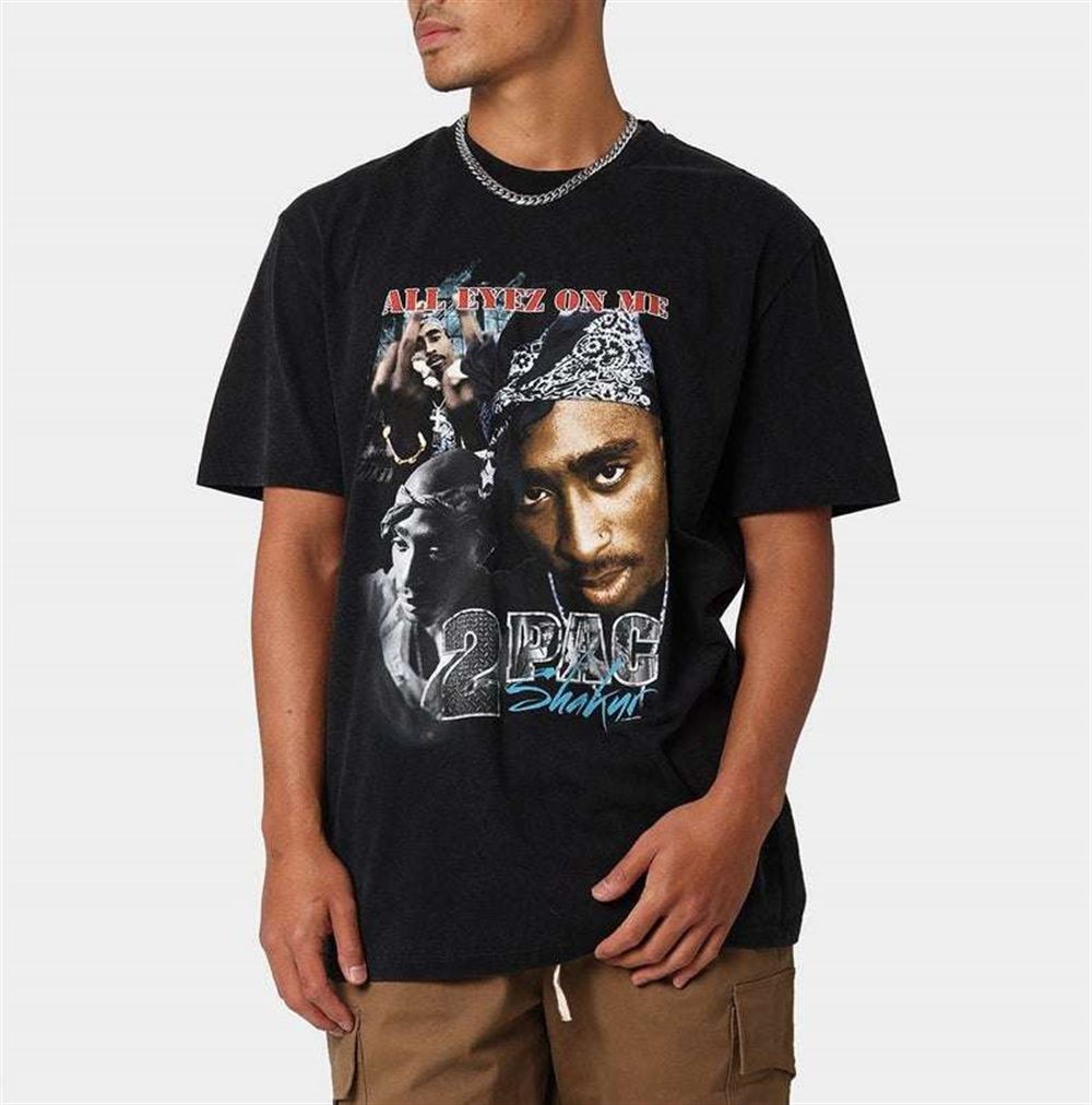 2pac All Eyes On Me Vintage Classic Unisex T Shirt Size Up To 5xl