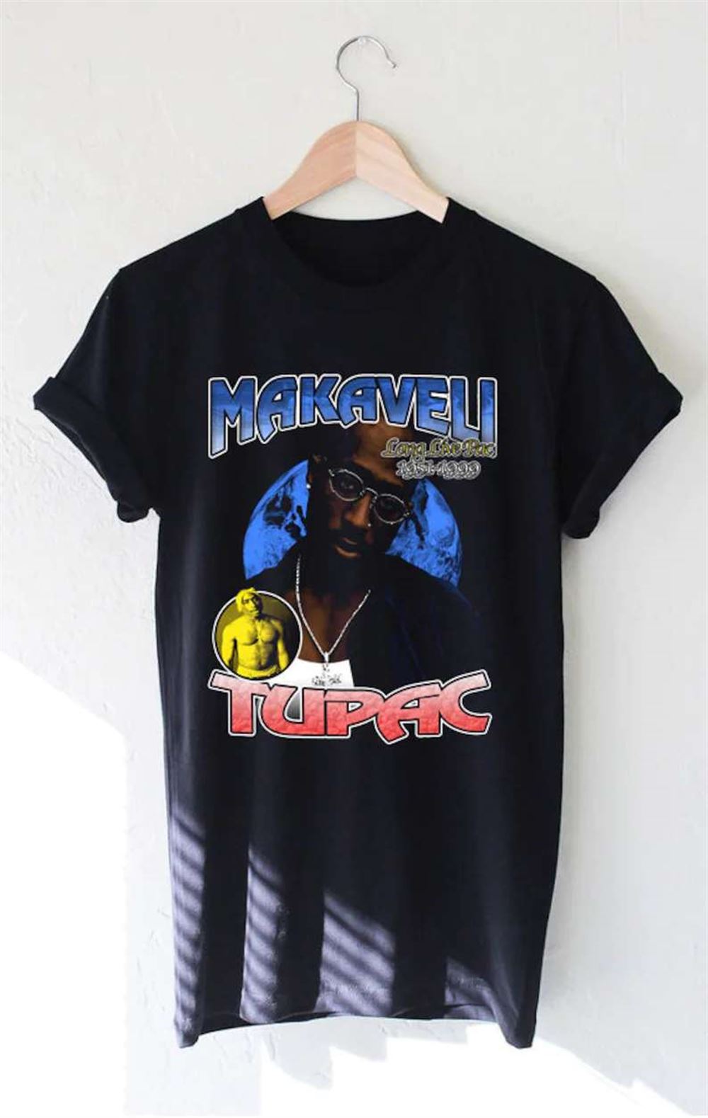 2pac Tupac Shakur Rapper Shirt Size Up To 5xl