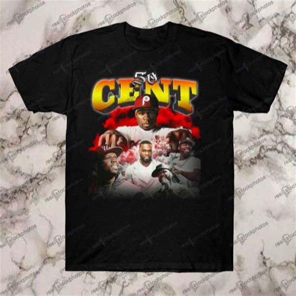 50 Cent Hip Hop T Shirt Merch Rapper Rap Size Up To 5xl