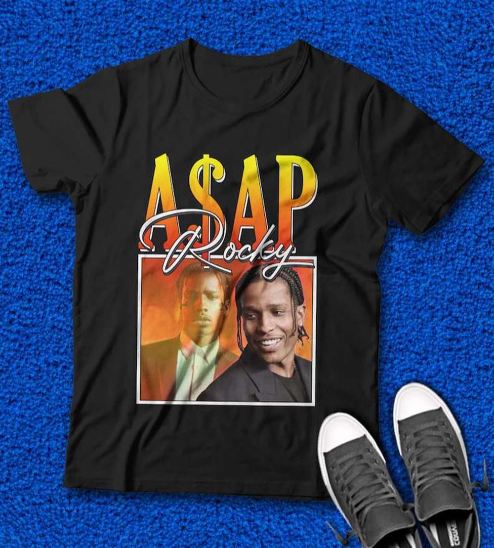 A$ap Rocky American Rapper Unisex Shirt Size Up To 5xl