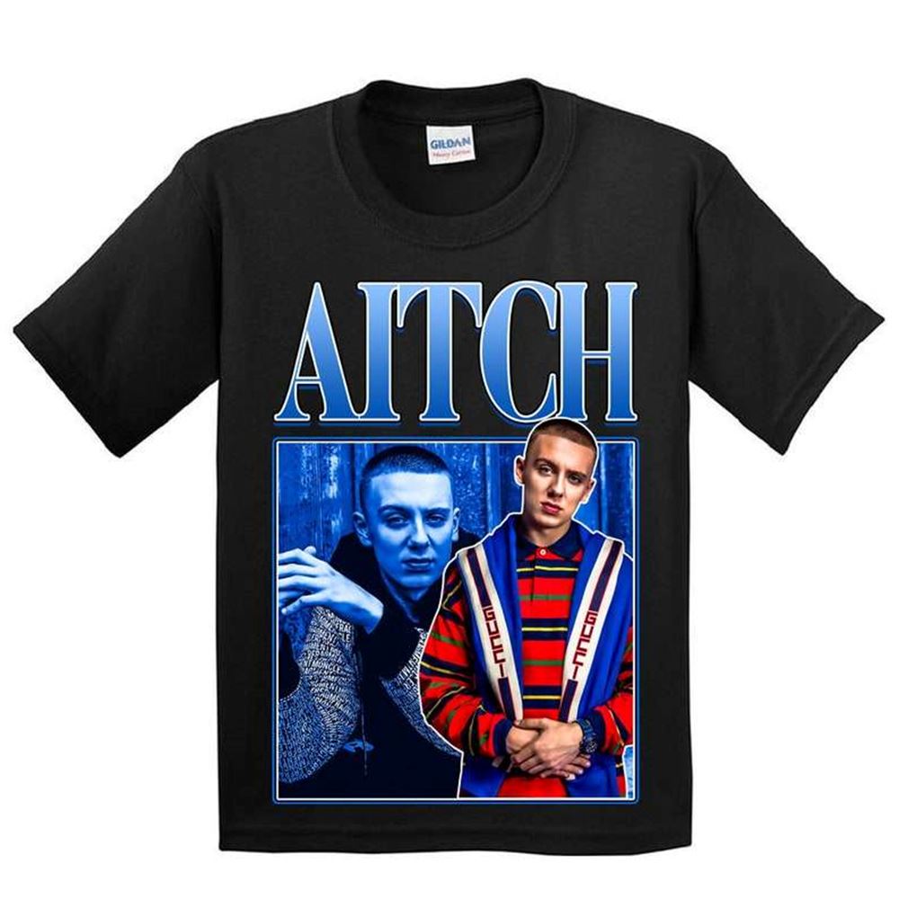 Aitch Rapper Vintage Black T Shirt Size Up To 5xl