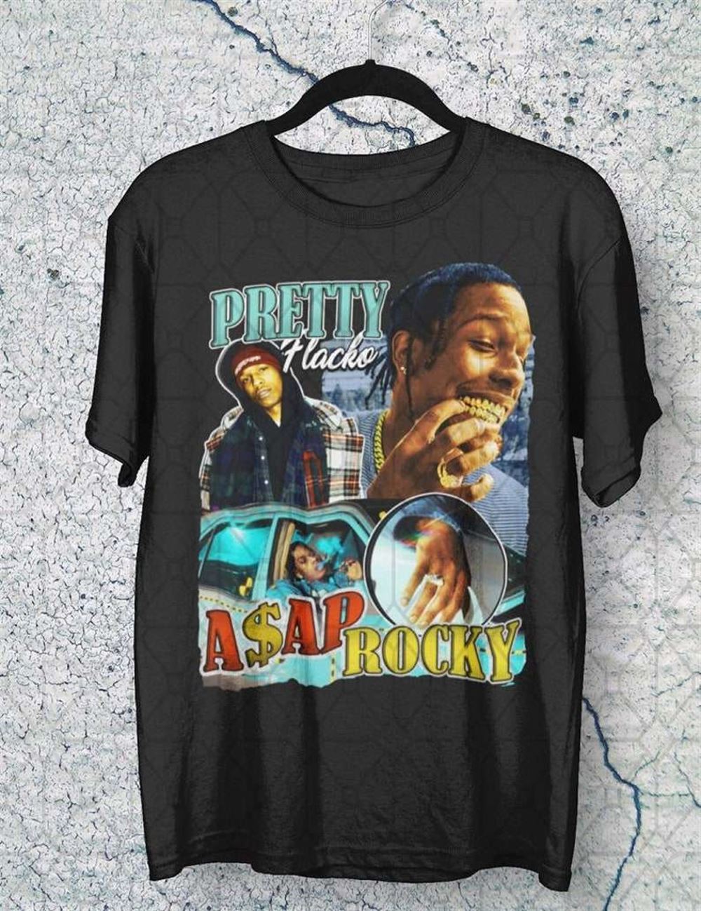 Asap Rocky American Rapper T Shirt Size Up To 5xl