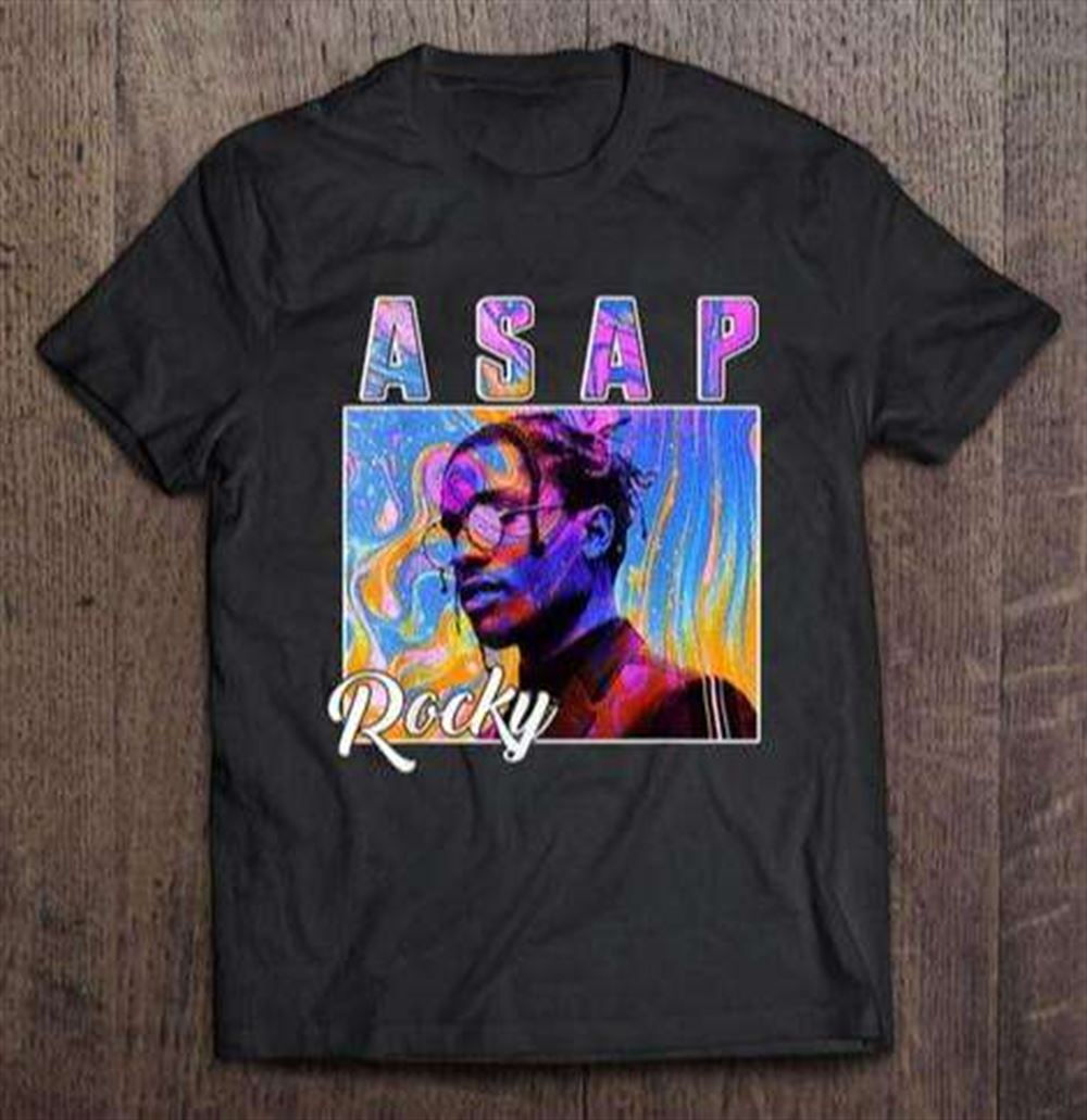 Asap Rocky Colorful Version Classic Unisex T Shirt Size Up To 5xl