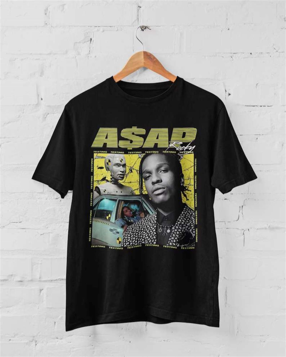 Asap Rocky Rapper Music Unisex T-shirt Size Up To 5xl