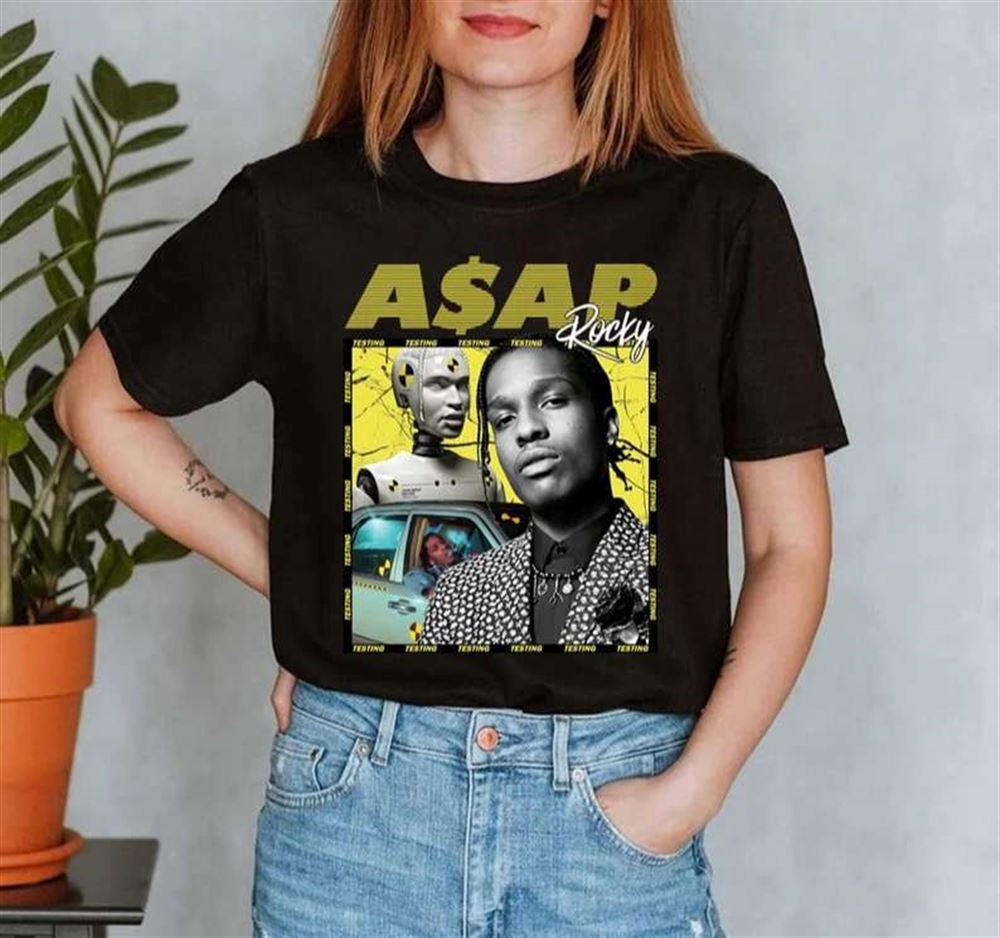 Asap Rocky Rapper Tesing Album T-shirt Size Up To 5xl