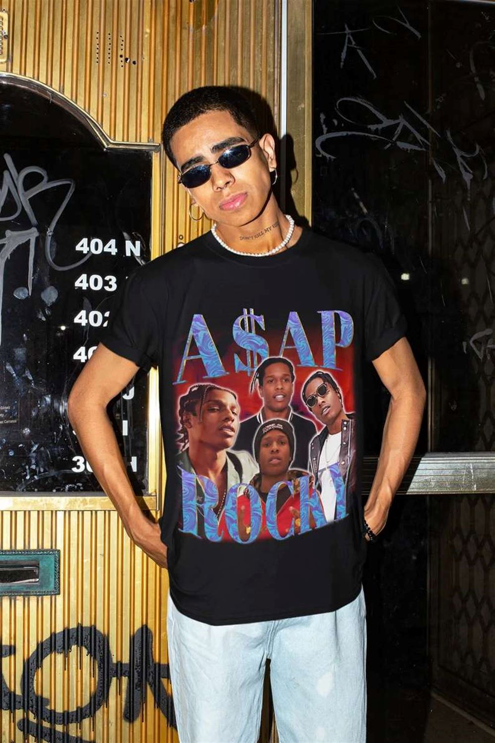 Asap Rocky Shirt Rap Rapper Music Size Up To 5xl