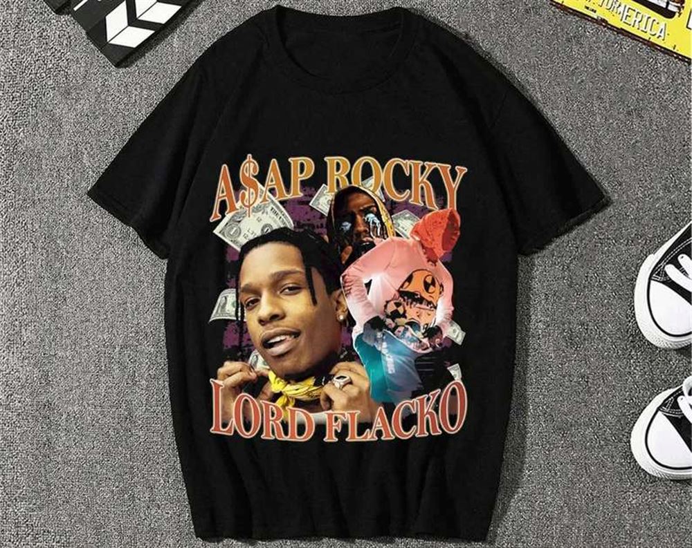 Asap Rocky T-shirt Lord Flacko Size Up To 5xl