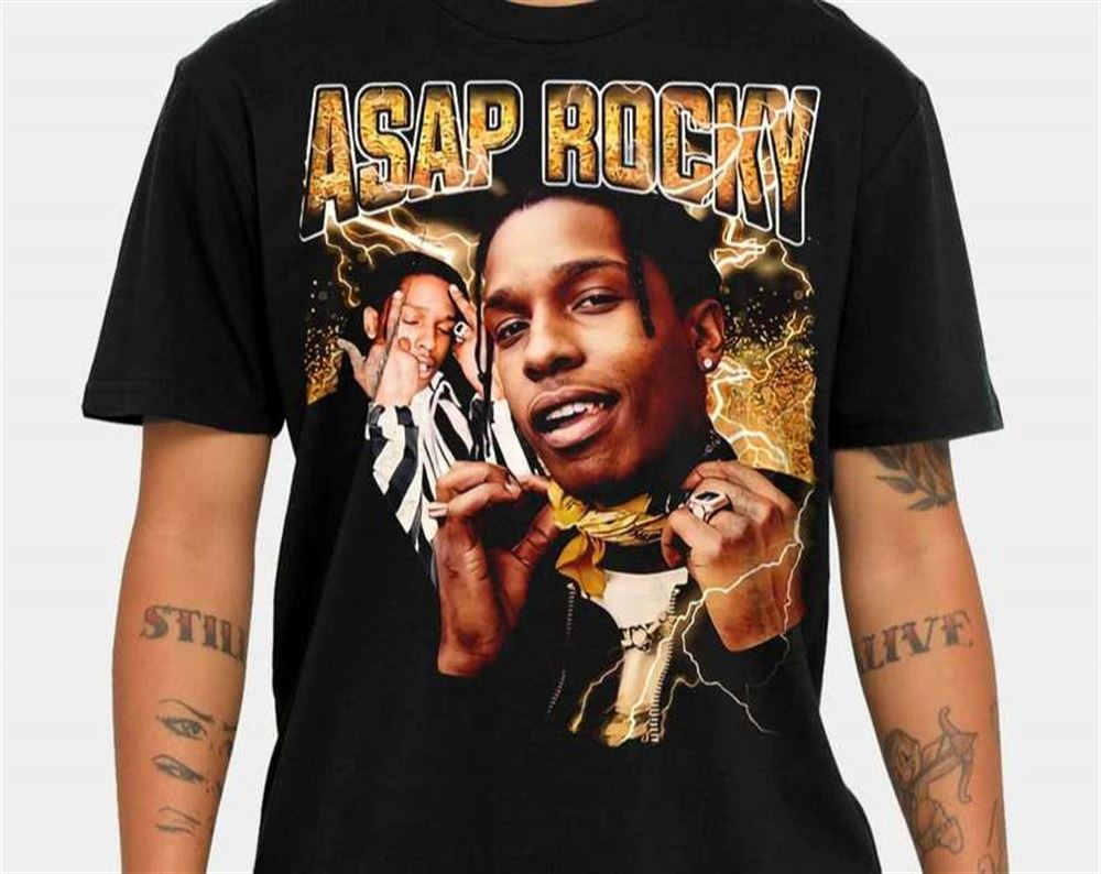 Asap Rocky T Shirt Music Rap Size Up To 5xl