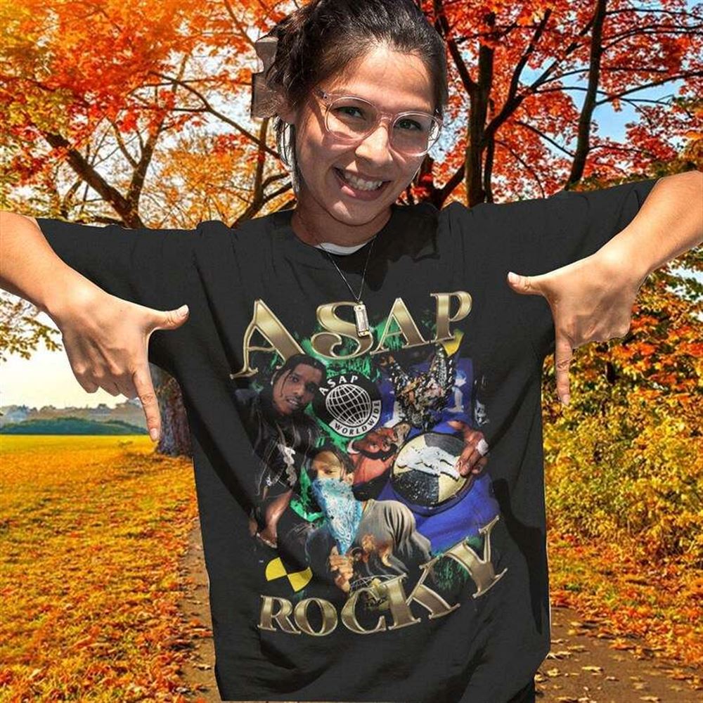 Asap Rocky T Shirt Rap Rapper Hip Hop Size Up To 5xl