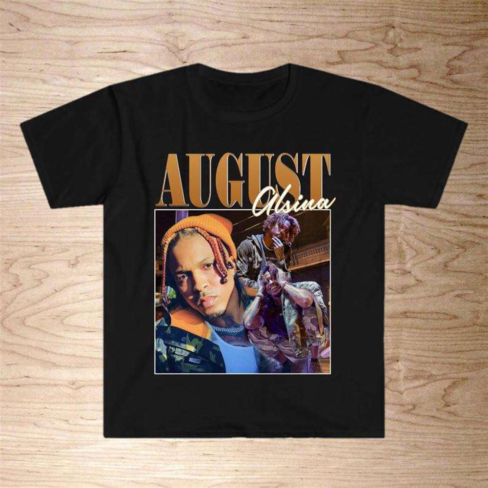 August Alsina Vintage Retro Style Classic T Shirt Size Up To 5xl