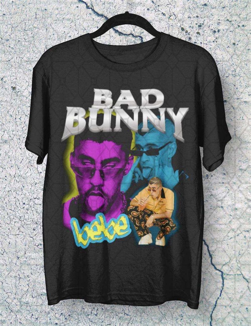 Bad Bunny Bebe Vintage 90s Shirt Size Up To 5xl