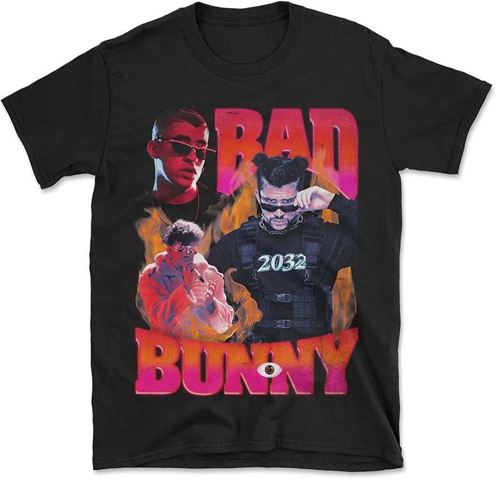 Bad Bunny Conejo Malo Reggaeton T Shirt Size Up To 5xl