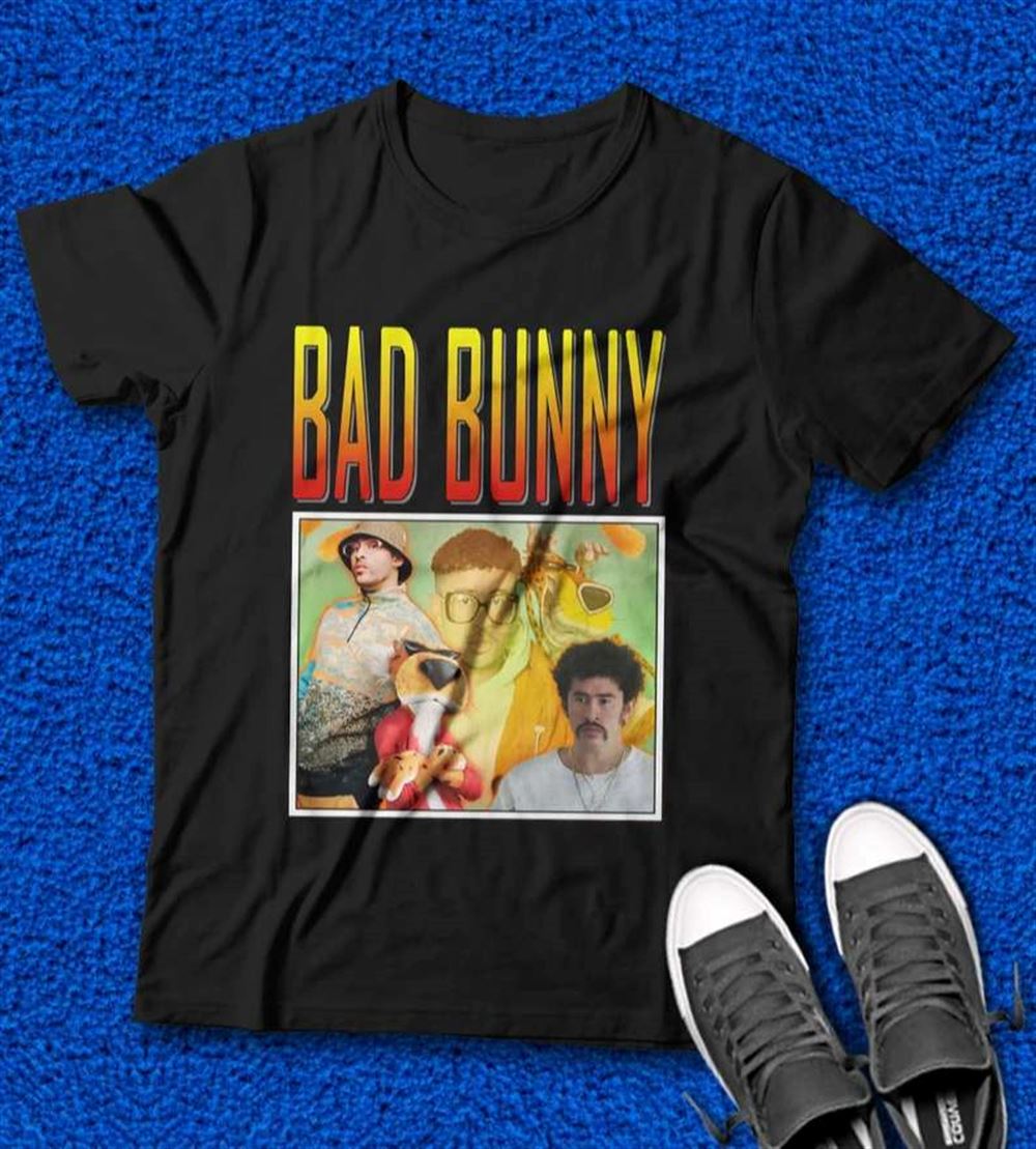 Bad Bunny T Shirt Rapper Music Merch Size Up To 5xl