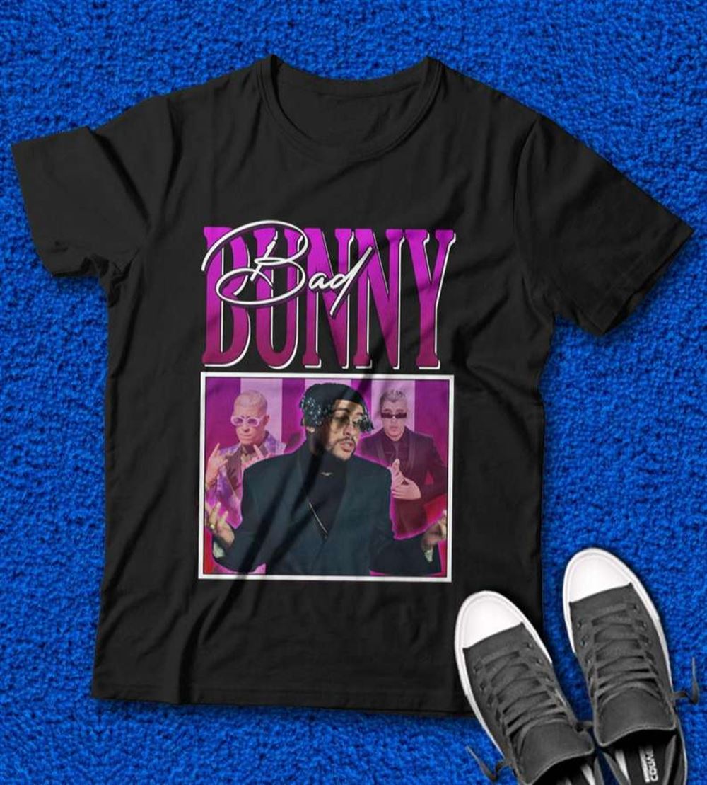 Bad Bunny T Shirt Rapper Size Up To 5xl