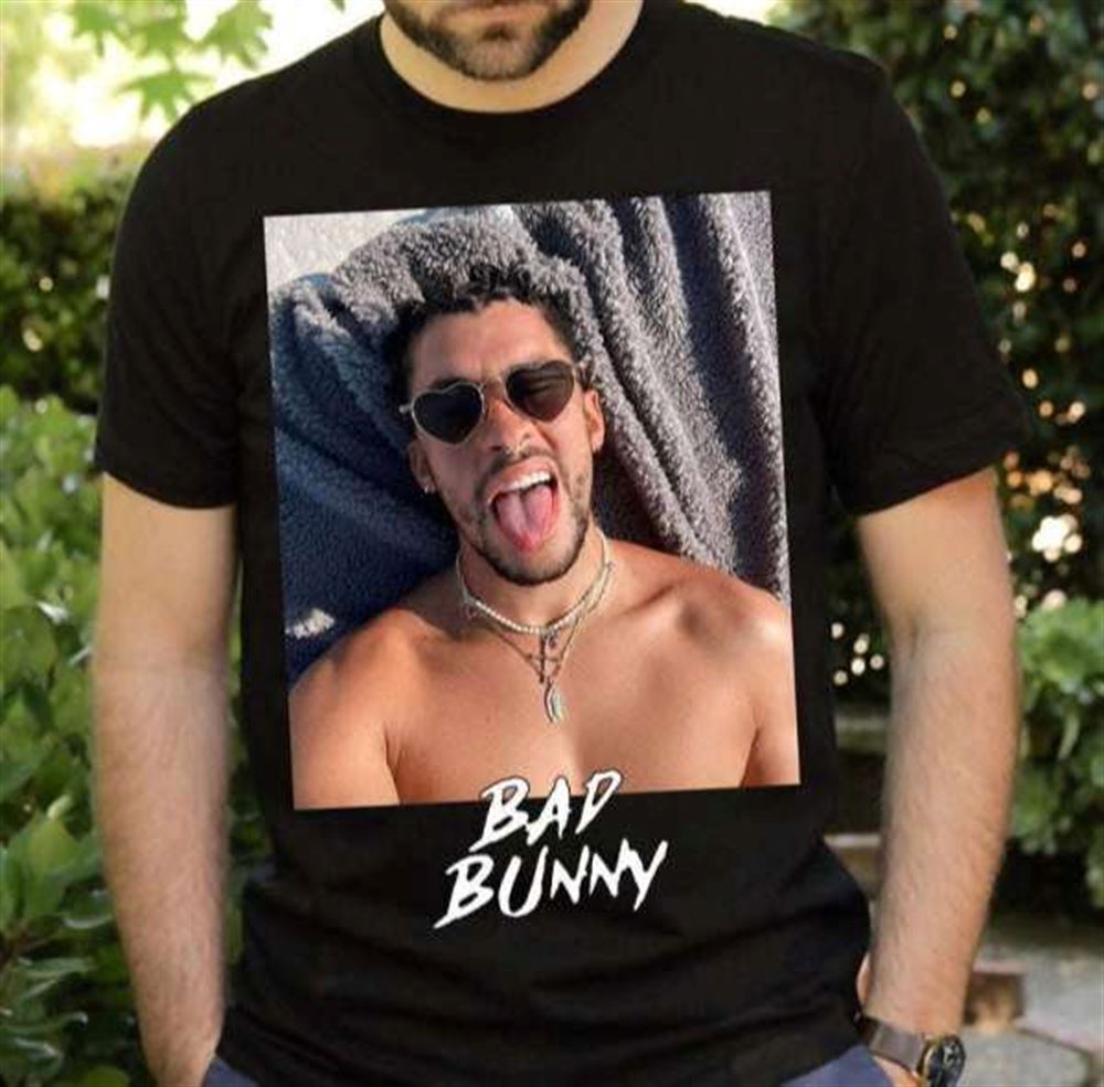 Bad Bunny Vintage Unisex T Shirt Merch Rapper Rap Size Up To 5xl