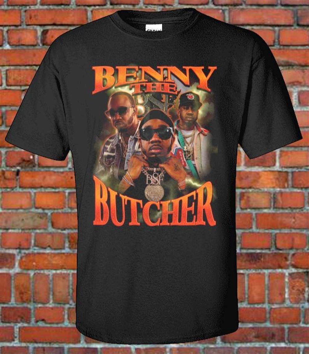 Benny The Butcher Rapper Rap T Shirt Size Up To 5xl