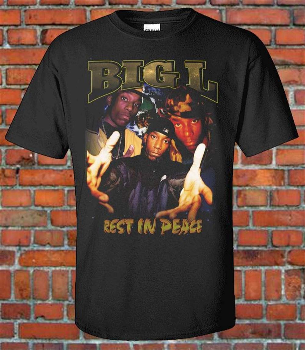 Big L Hip Hop Rapper T Shirt Size Up To 5xl