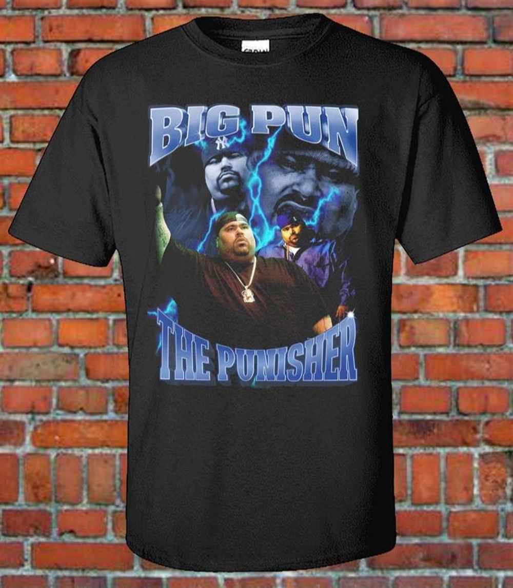 Big Pun Rapper The Punisher T Shirt Size Up To 5xl