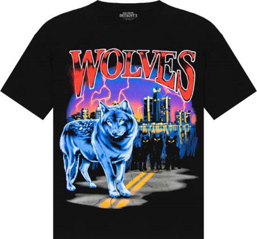 Big Sean Detroit 2 Wolves T Shirt Size Up To 5xl