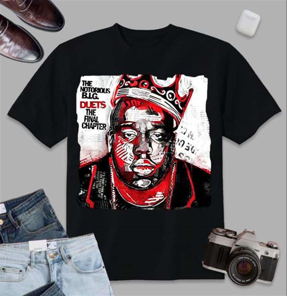 Biggie Smalls Duets Rapper Graphic T-shirt Size Up To 5xl