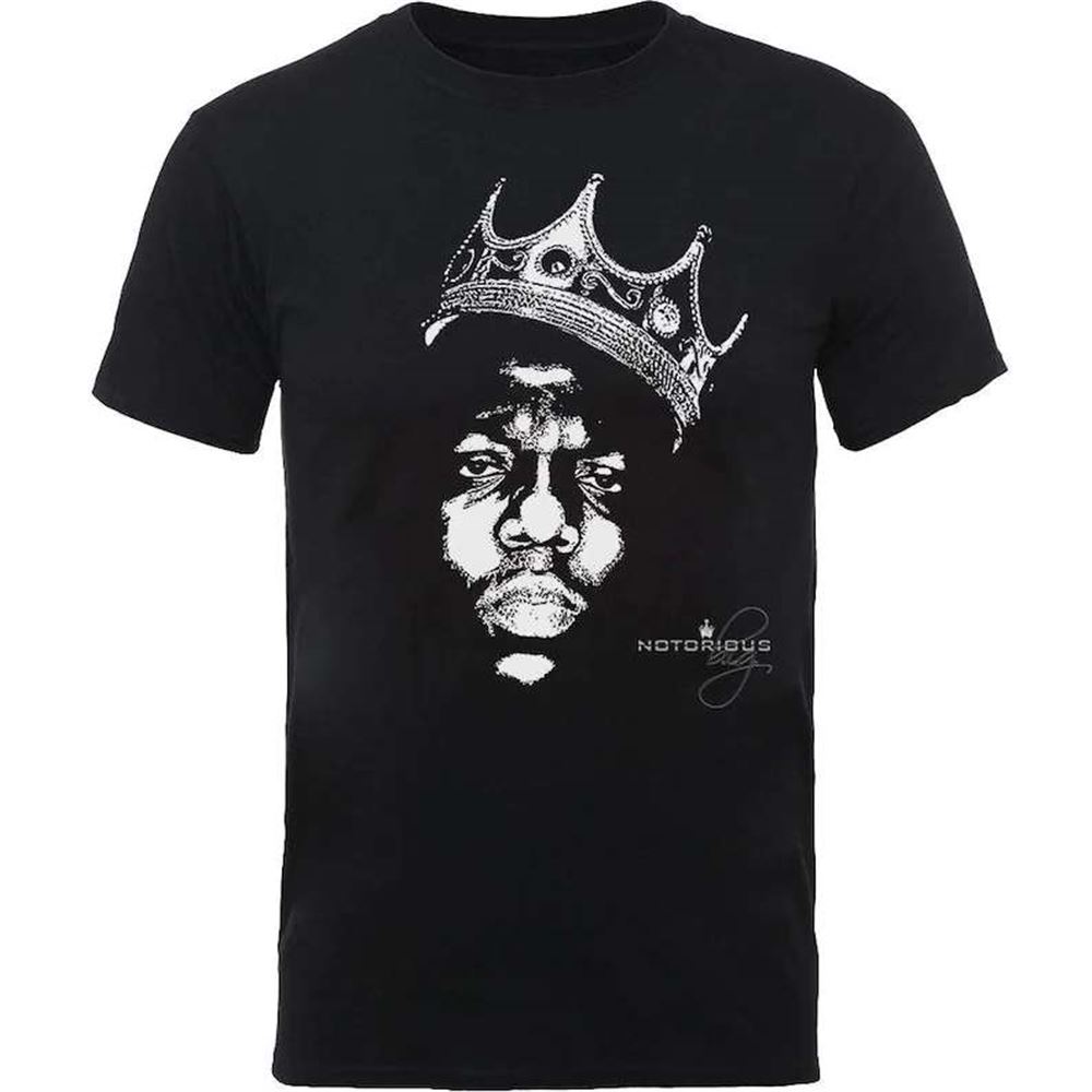 Biggie Smalls Rapper Crown Face Unisex T Shirt Size Up To 5xl