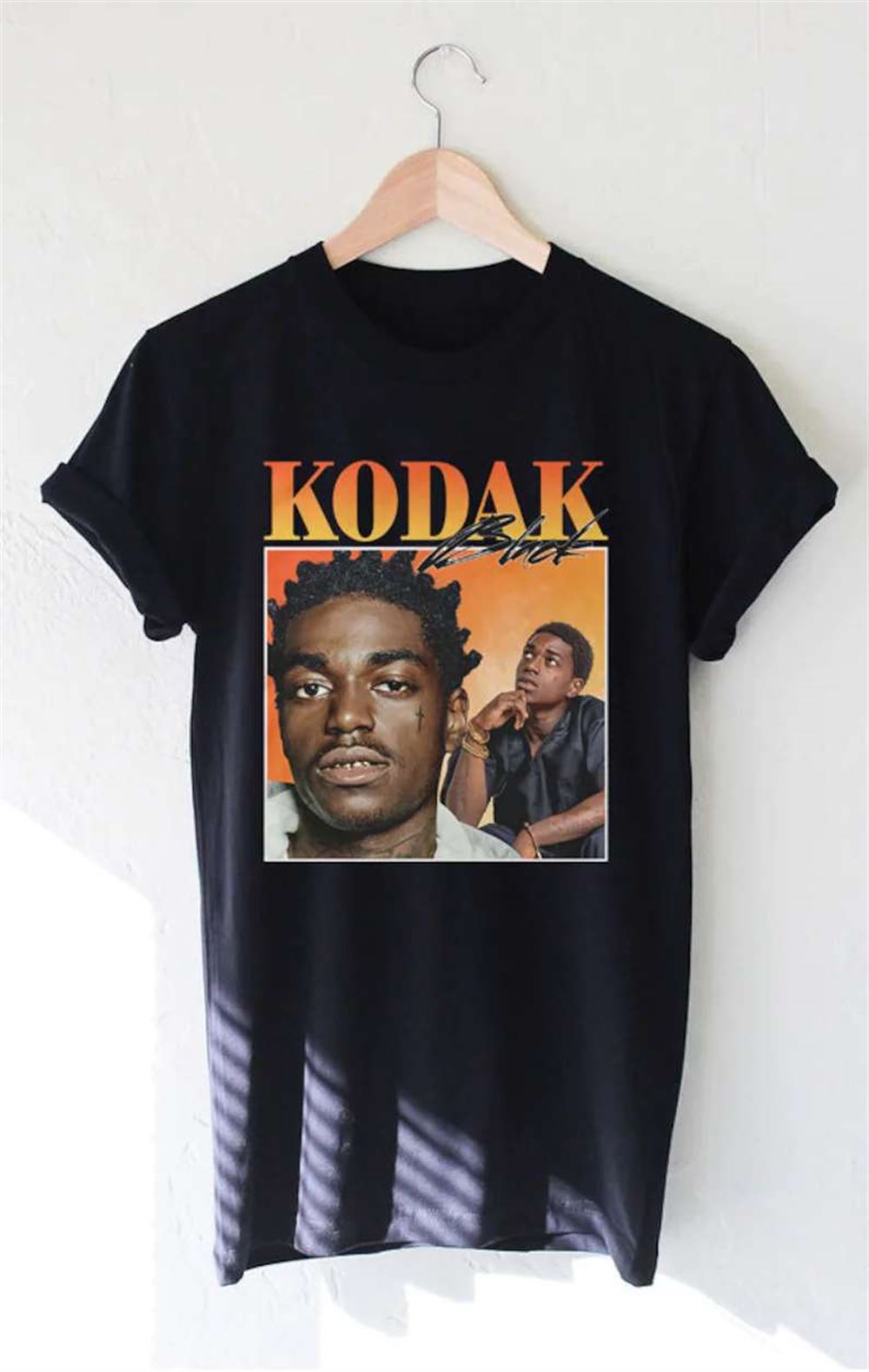 Black Kodak Rapper Classic T Shirt Size Up To 5xl