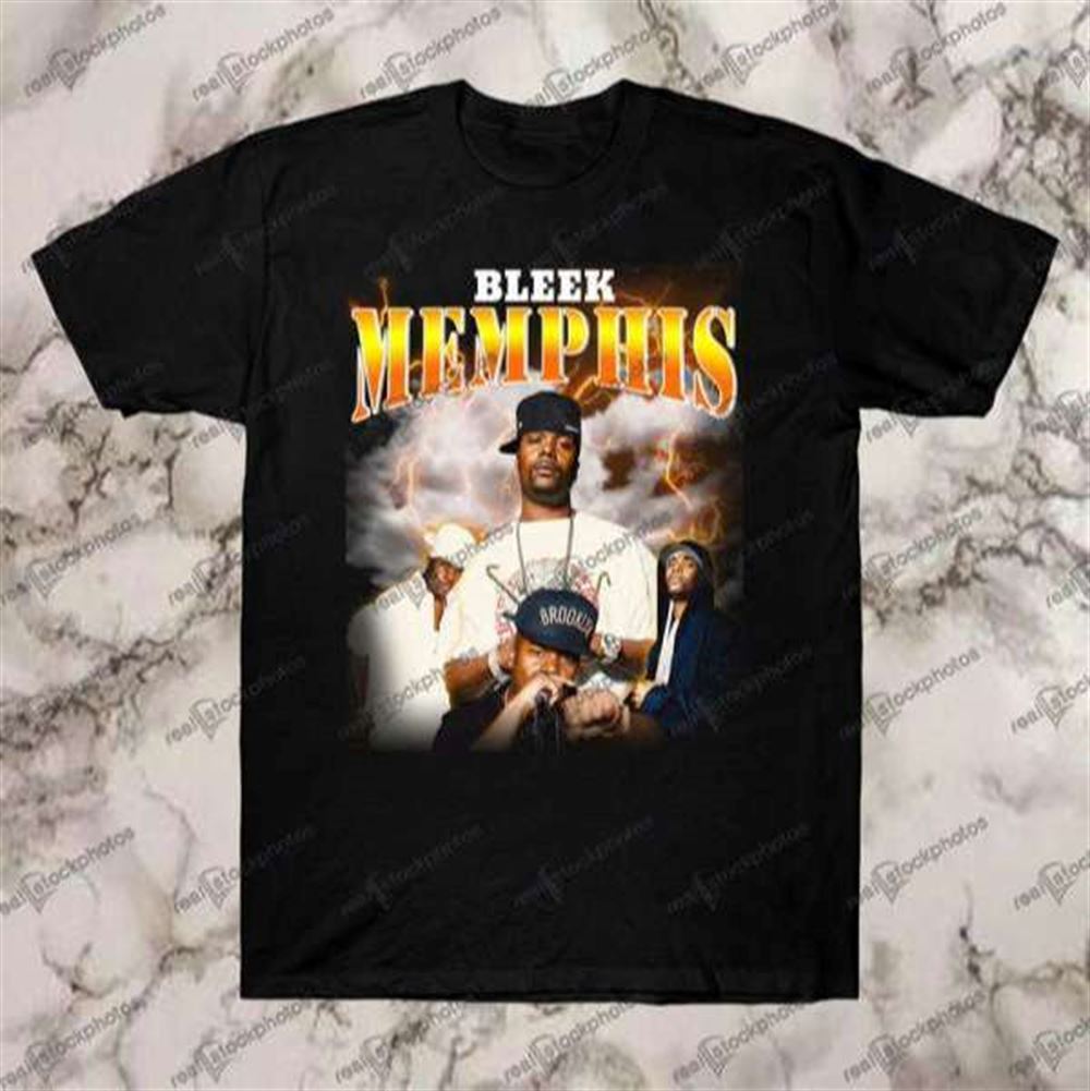 Bleek Memphis T Shirt Merch Rapper Music Size Up To 5xl