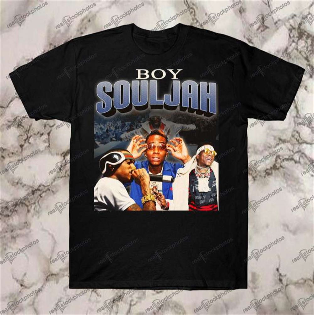 Boy Souljah Vintage Retro Style Rap T Shirt Size Up To 5xl