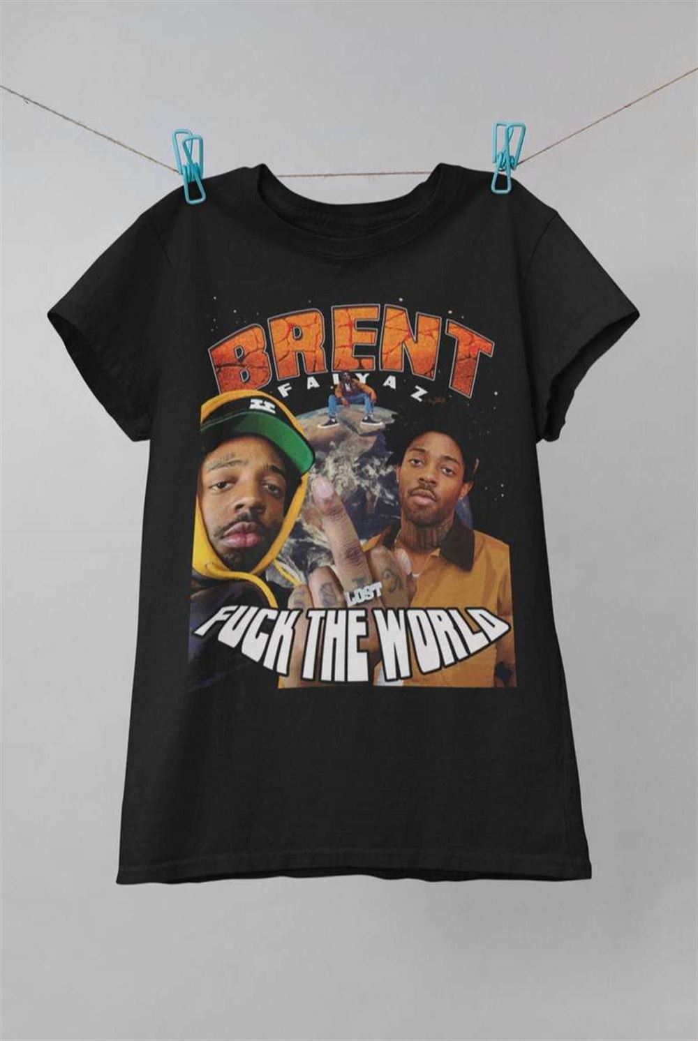 Brent Faiyaz Live Fack The Wolrd Shirt Size Up To 5xl