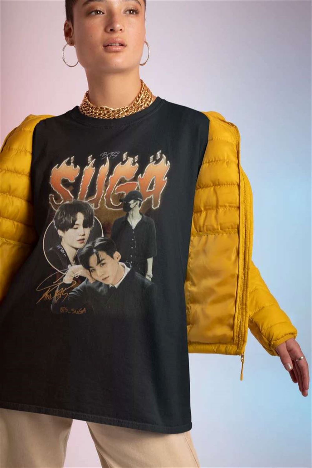 Bts Suga Rapper T Shirt Size Up To 5xl