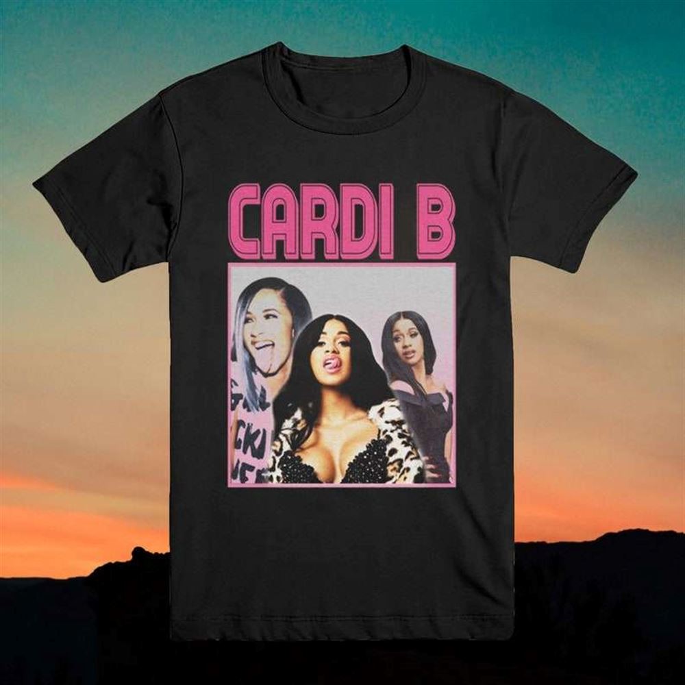 Cardi B Merch T Shirt Rapper Music Size Up To 5xl