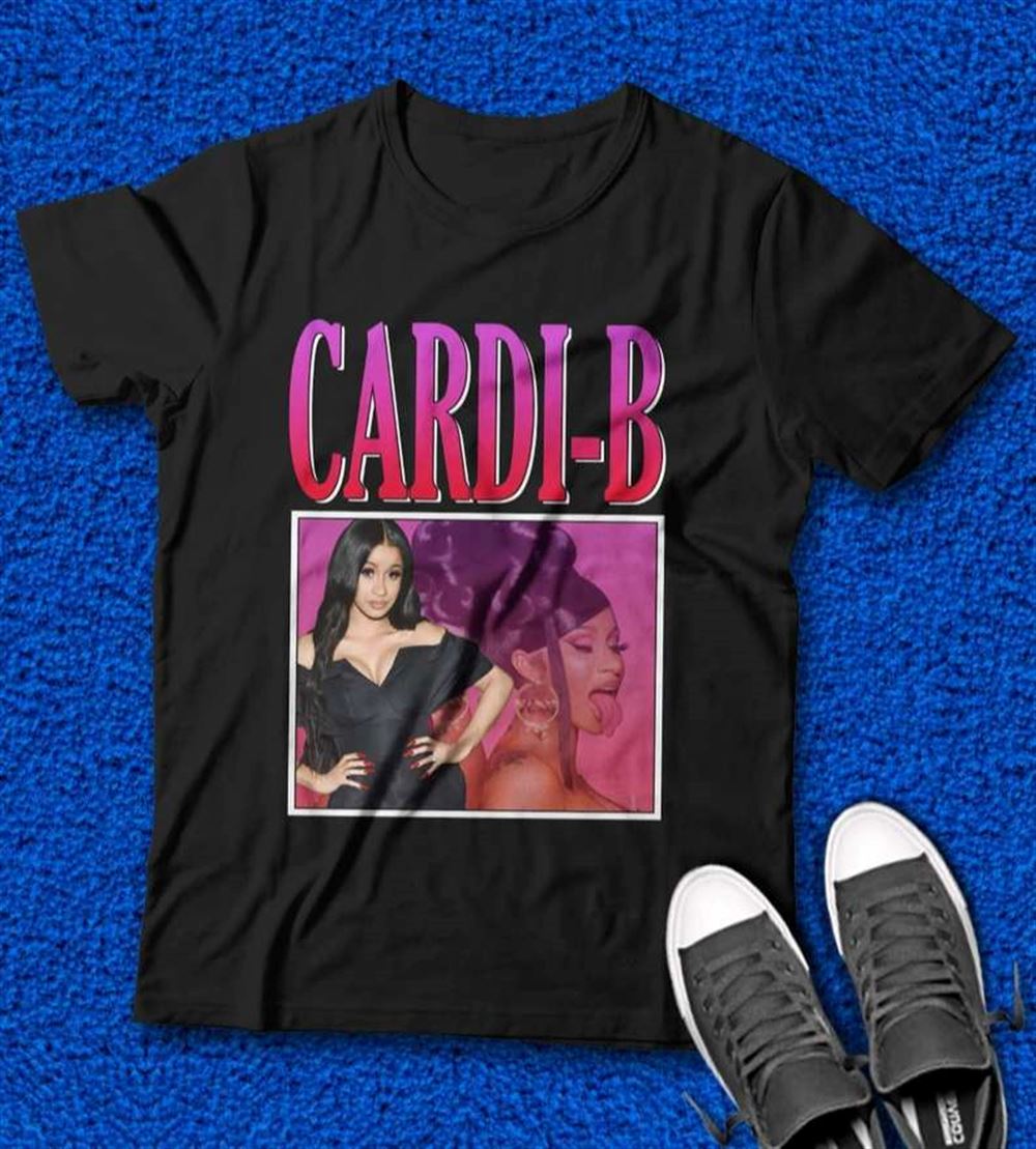 Cardi B T Shirt Rapper Music Merch Size Up To 5xl