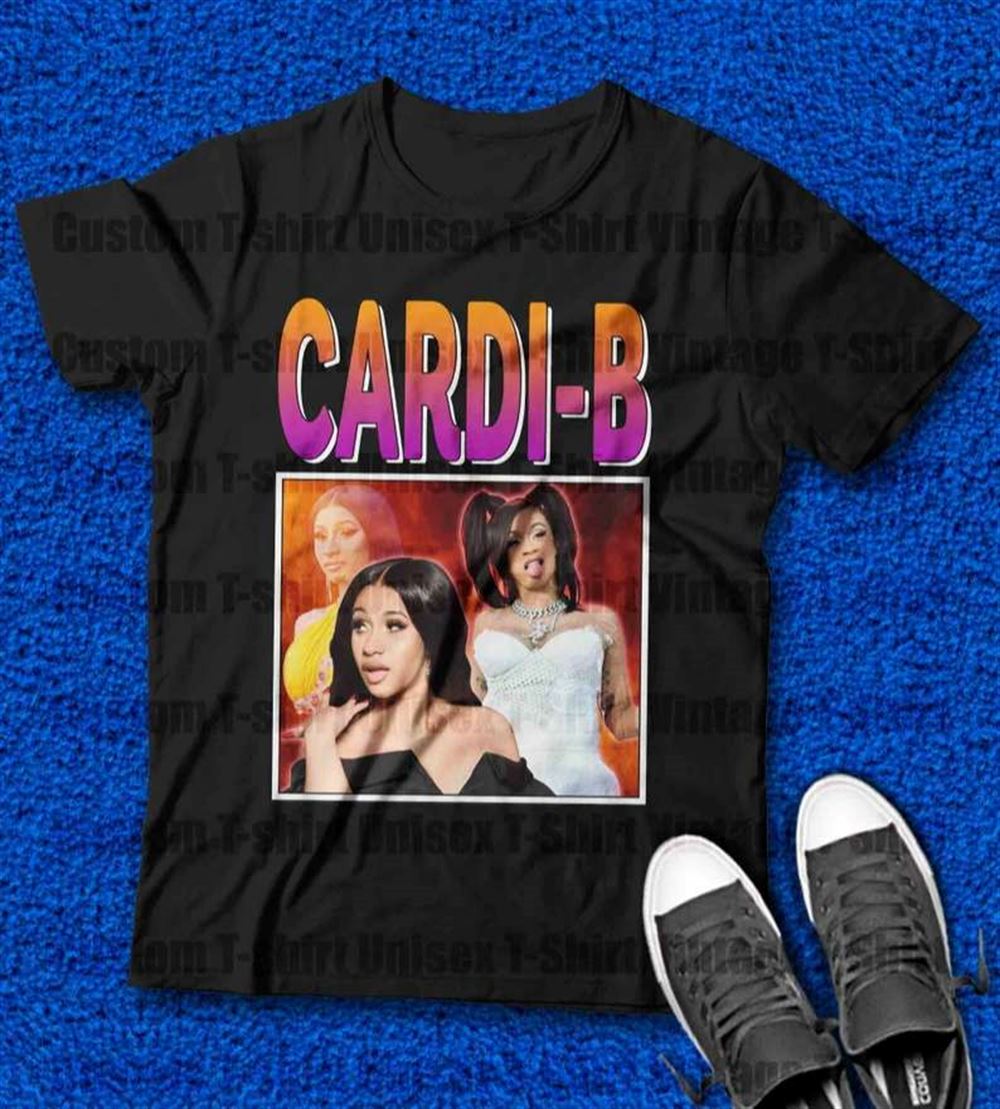 Cardi B T Shirt Rapper Music Size Up To 5xl