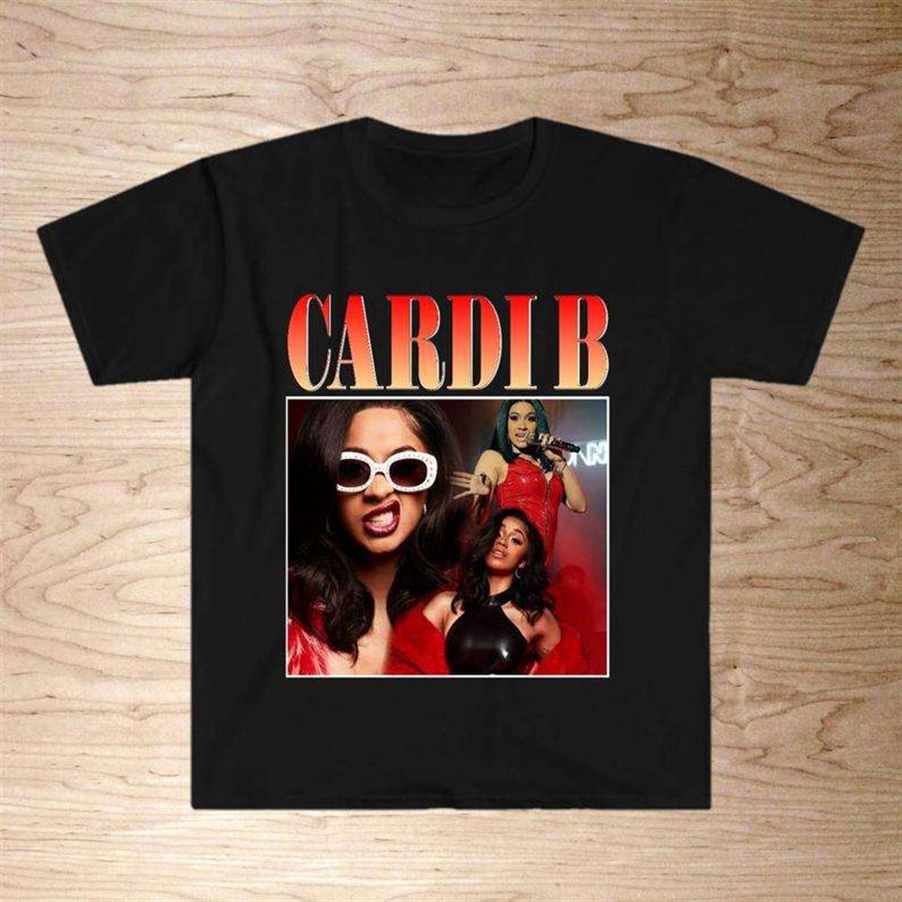 Cardi B Vintage Retro Style Classic T Shirt Size Up To 5xl