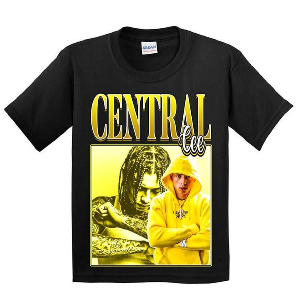 Central Cee Rapper Vintage Black T Shirt Size Up To 5xl