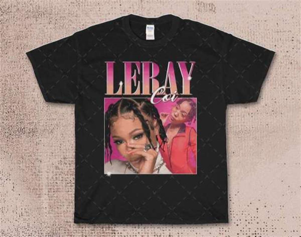 Coi Leray Rapper T Shirt Merch Rap Music Size Up To 5xl