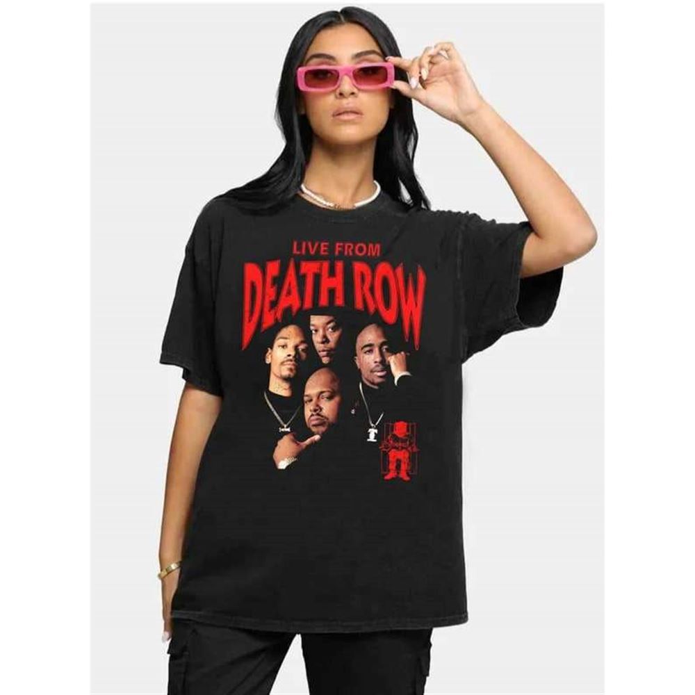 Death Row Records Snoop Dogg Dr Dre 2pac Shirt Size Up To 5xl