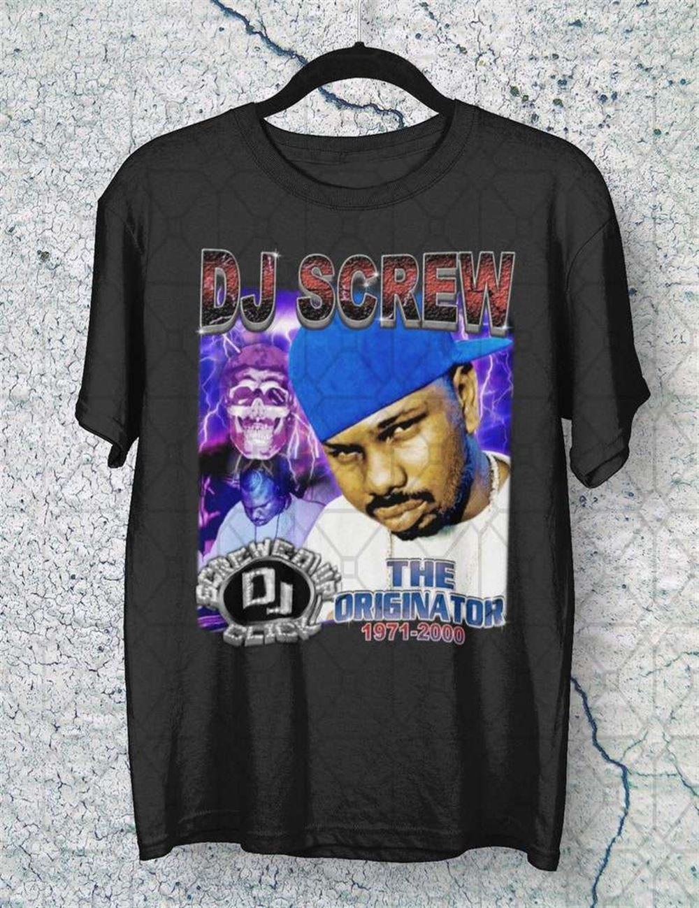 Dj Screw Original Classic T Shirt Size Up To 5xl