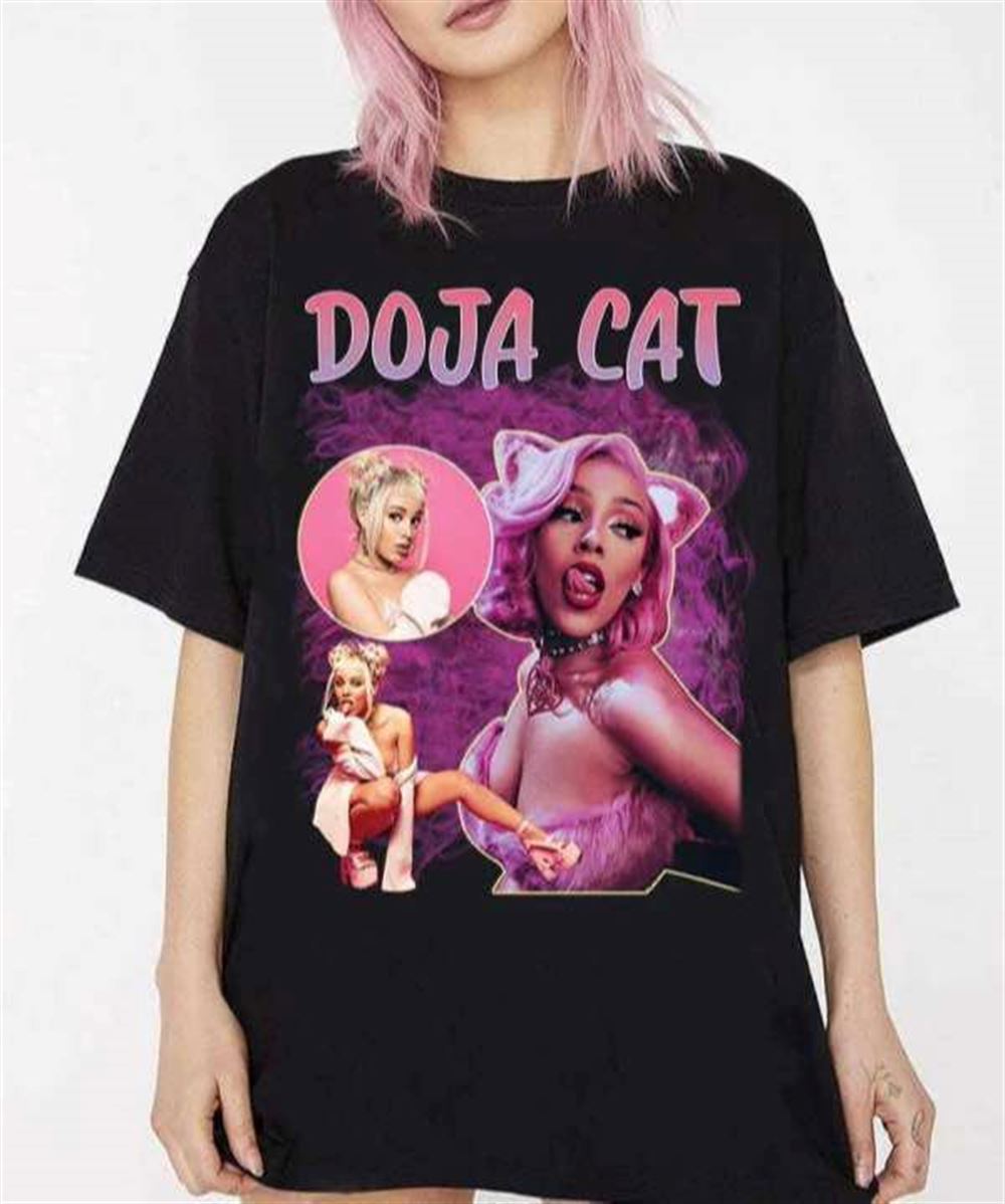 Doja Cat Rapper T Shirt Merch Rap Music Size Up To 5xl