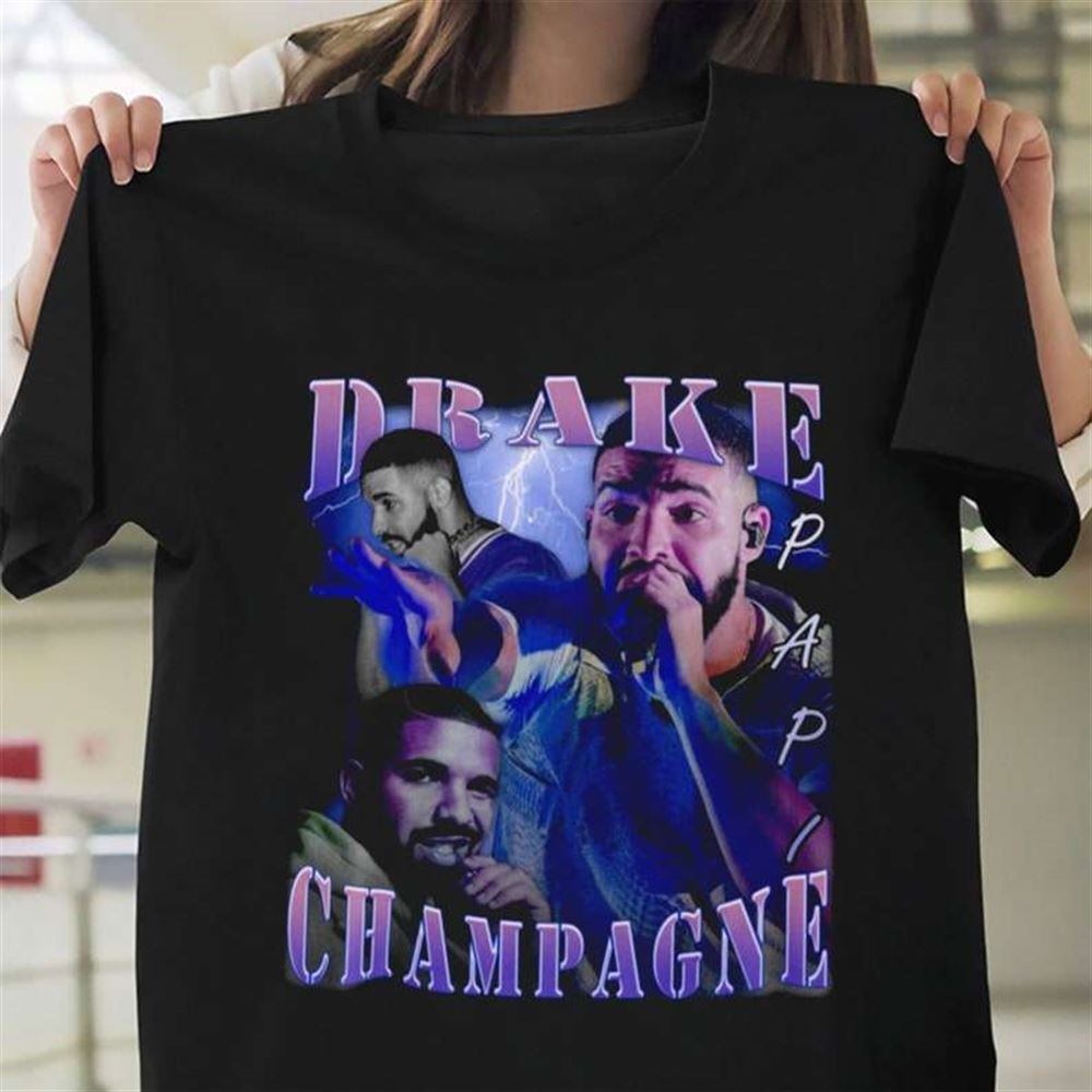 Drake Champagne T Shirt Rapper Size Up To 5xl