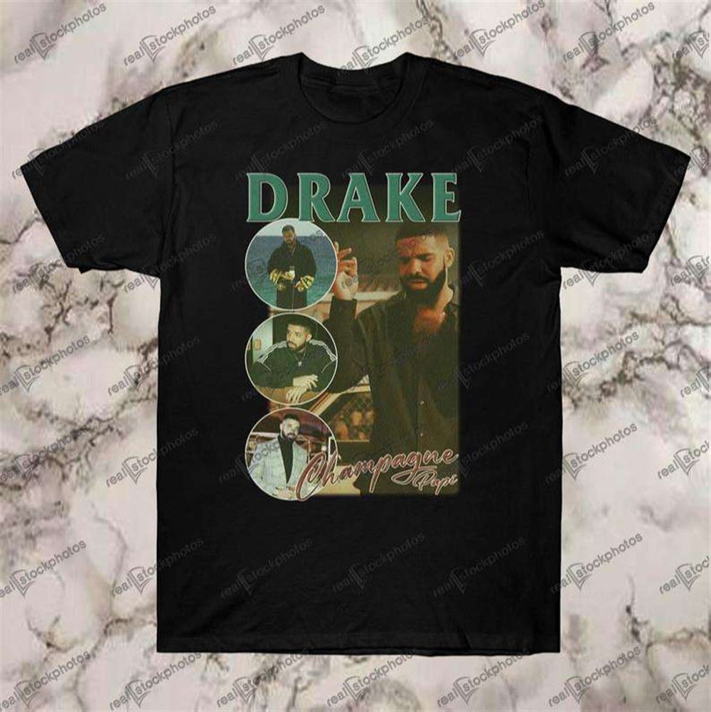 Drake Champagne Vintage Retro Style T Shirt Size Up To 5xl