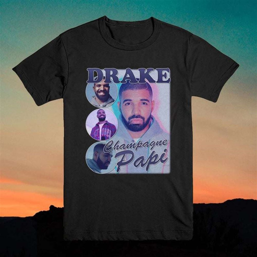 Drake Champagne Vintage T Shirt Size Up To 5xl