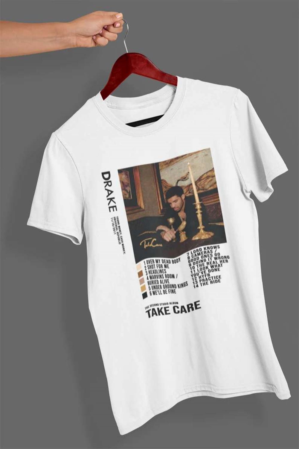 Drake Unisex T Shirt Take Care Rapper Size Up To 5xl