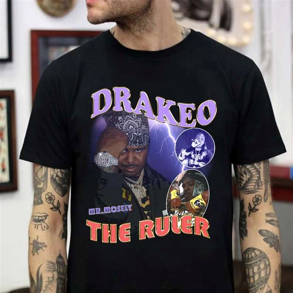 Drakeo The Ruler T Shirt Rapper Size Up To 5xl