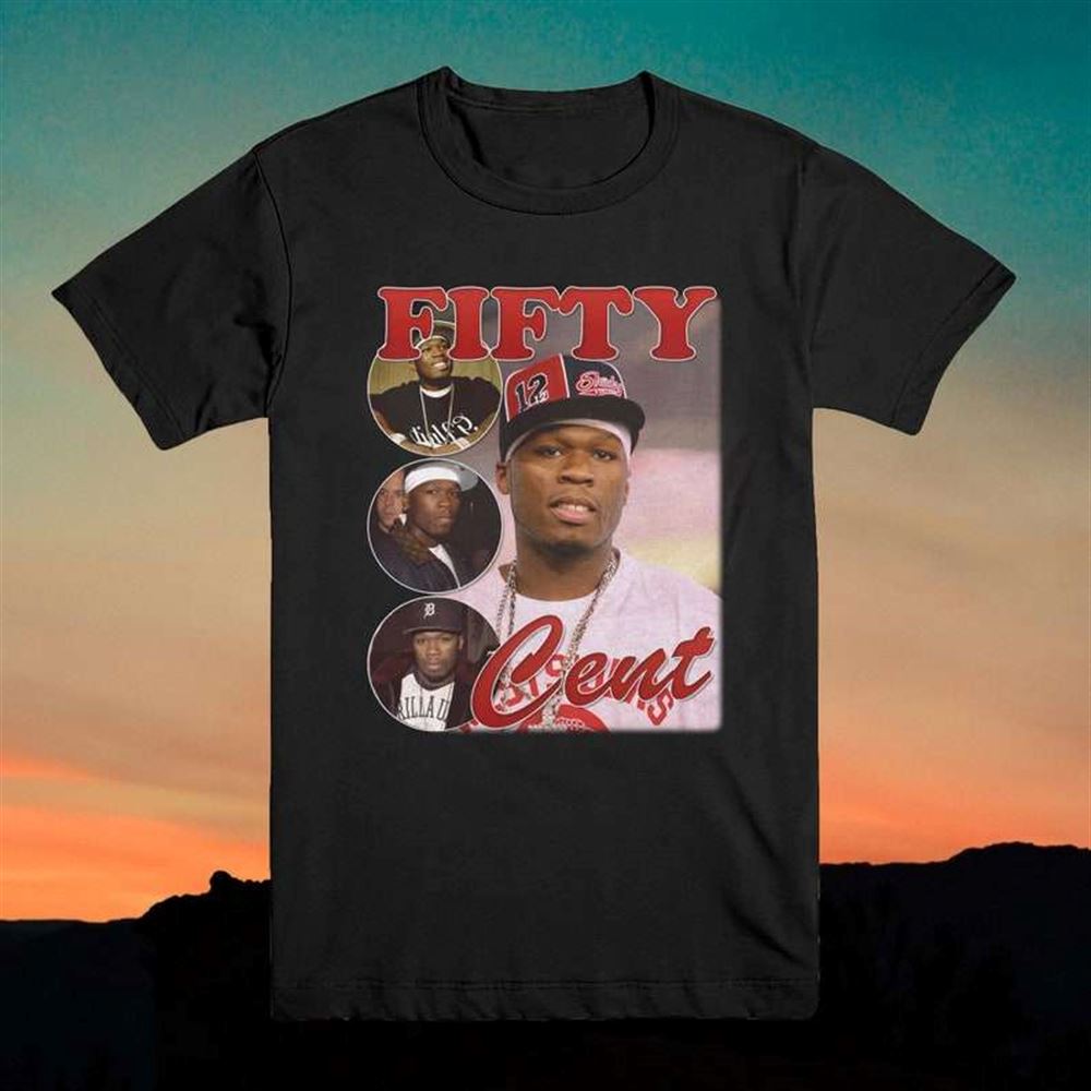 Fifty Cent Rapper Merch T Shirt Music Size Up To 5xl