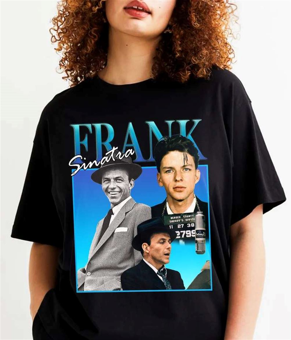 Frank Sinatra Music Singer T-shirt Size Up To 5xl