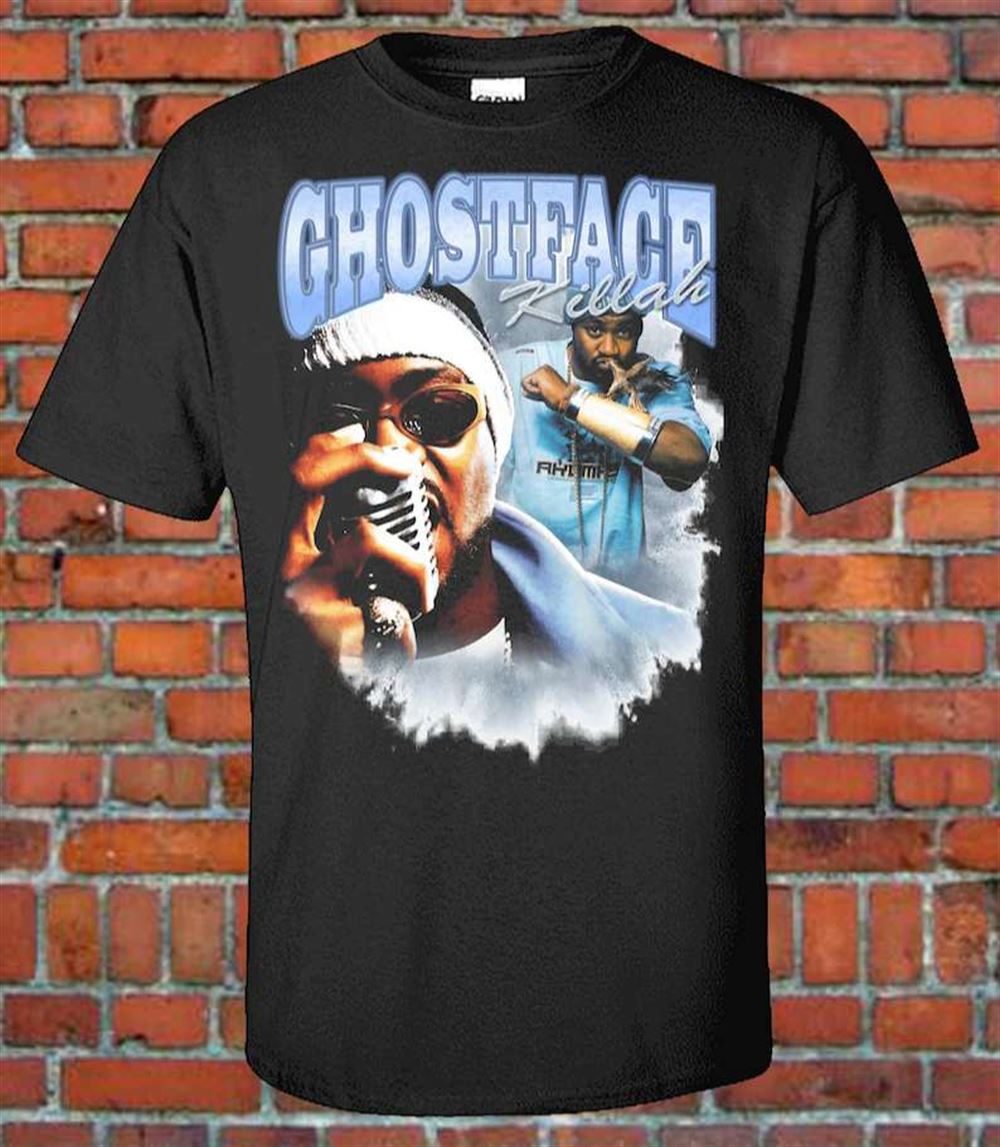 Ghostface Killah Rapper T Shirt Wu Tang Clan Size Up To 5xl