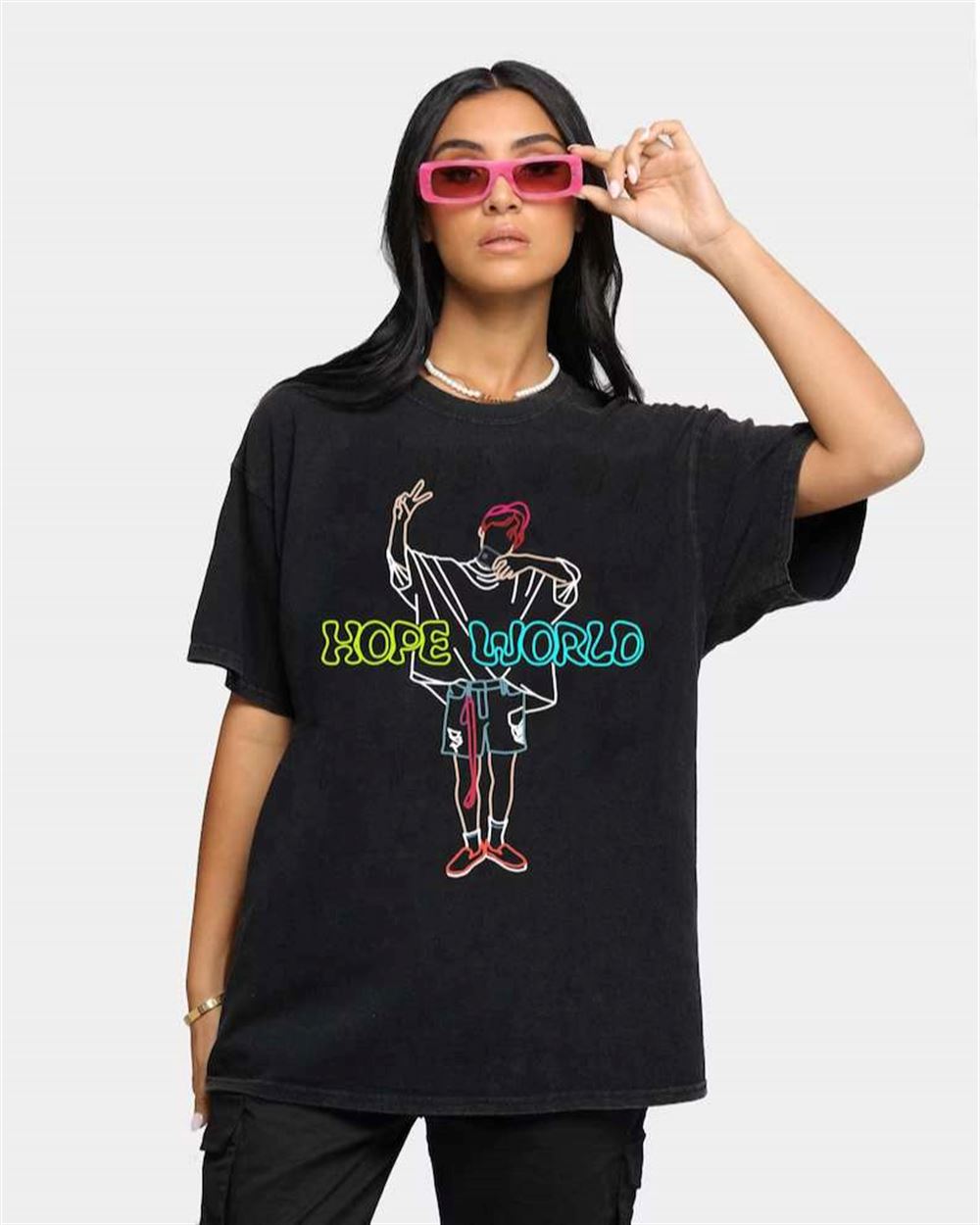 Hope World J-hope Bts T-shirt Size Up To 5xl