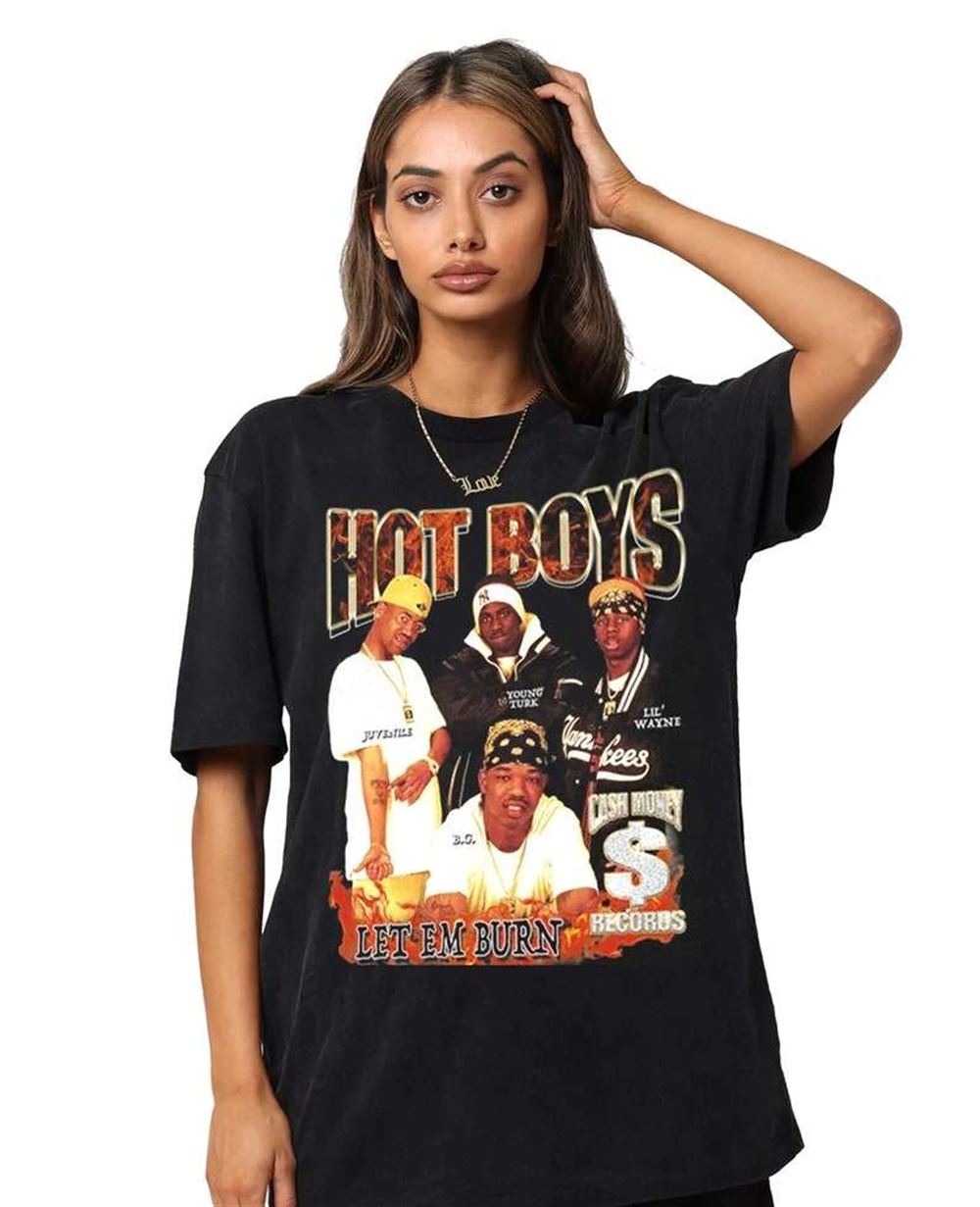 Hot Boys Band T Shirt Rap Hip Hop Size Up To 5xl