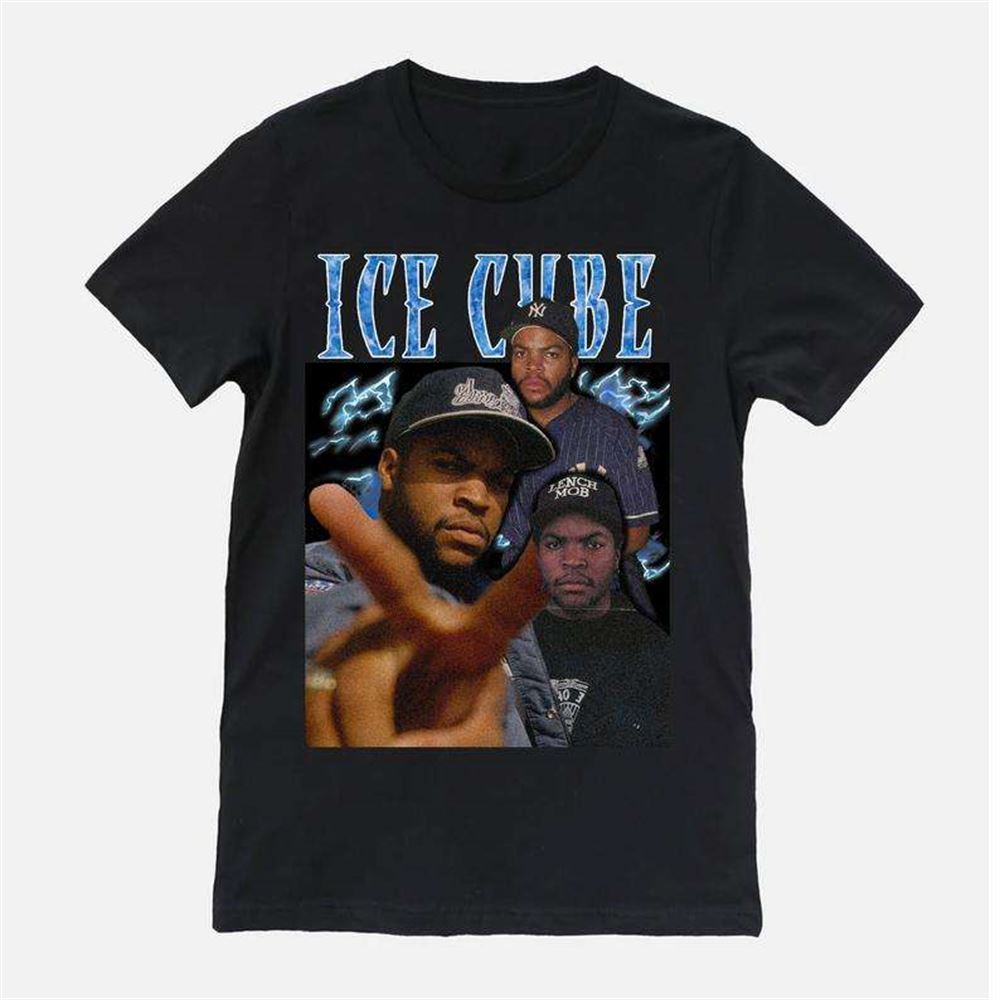 Ice Cube Vintage Retro Style Rap Music Hip Hop T Shirt Size Up To 5xl